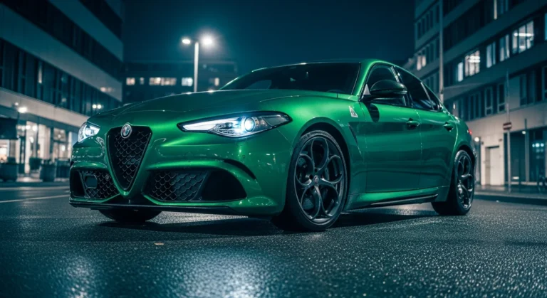 2027 Alfa Romeo Giulia GTA Stradale exterior - front three quarter view