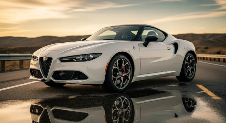 2028 Alfa Romeo Spider 2028 exterior - front three quarter view