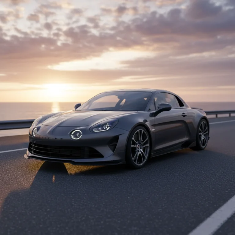 2027 Alpine A110 R Turini exterior - front three quarter view