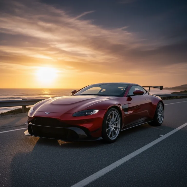 2027 Aston Martin Vantage GT8 exterior - front three quarter view