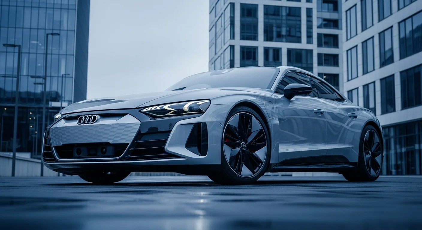 2027 Audi RS e-tron GT Performance exterior - front three quarter view
