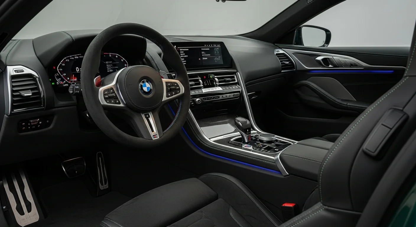 2027 BMW M8 Competition CS interior - dashboard and cockpit view