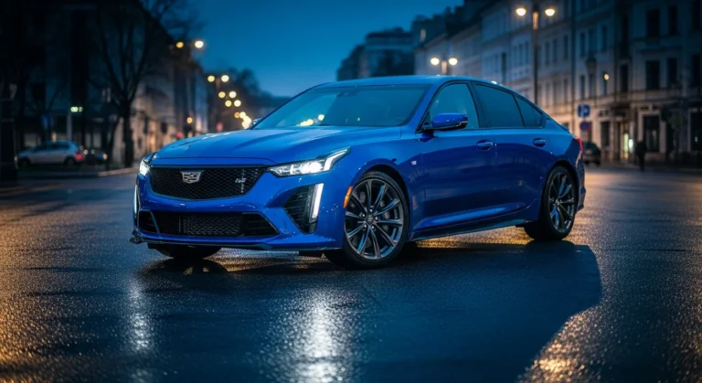 2027 Cadillac CT5-V Blackwing Track exterior - front three quarter view