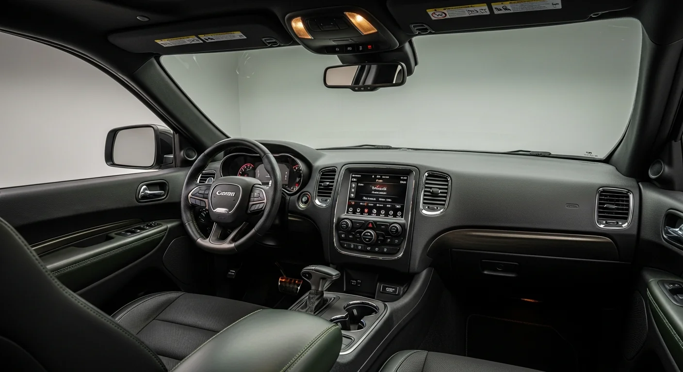 2026 Dodge Durango SRT Hellcat Final Edition interior - dashboard and cockpit view