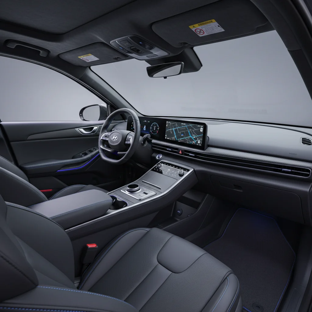 2027 Hyundai Ioniq 7 N interior - dashboard and cockpit view