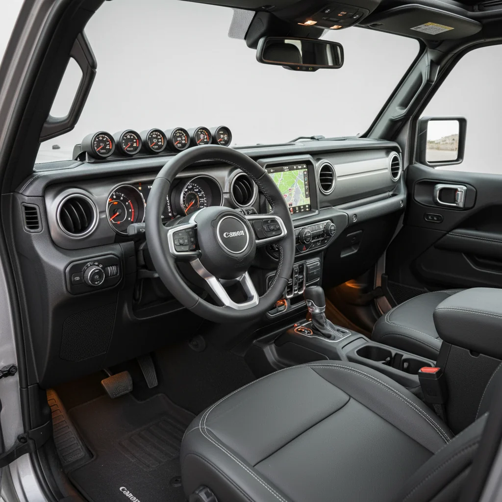 2026 Jeep Gladiator Rubicon 392 Final interior - dashboard and cockpit view