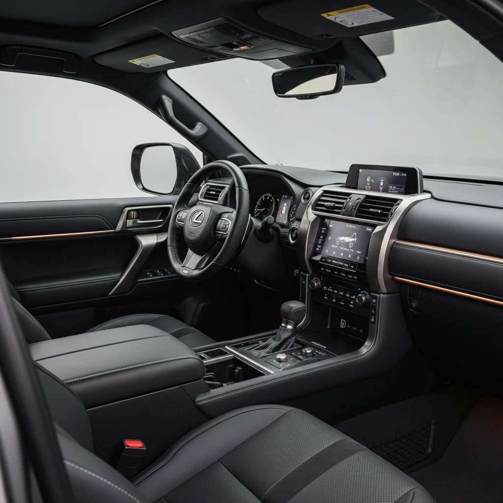 2027 Lexus GX 550 F Sport Pro interior - dashboard and cockpit view