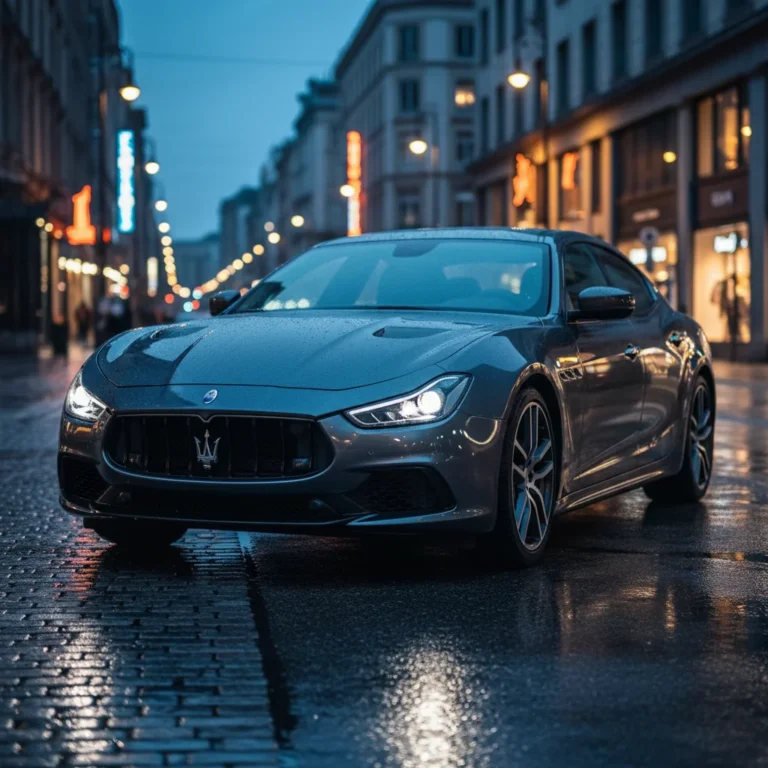 2026 Maserati Ghibli Trofeo Final exterior - front three quarter view