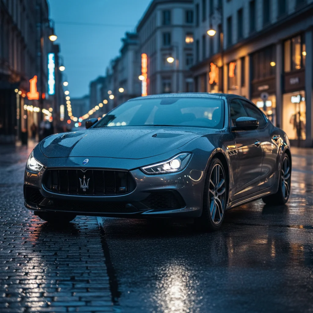 2026 Maserati Ghibli Trofeo Final exterior - front three quarter view