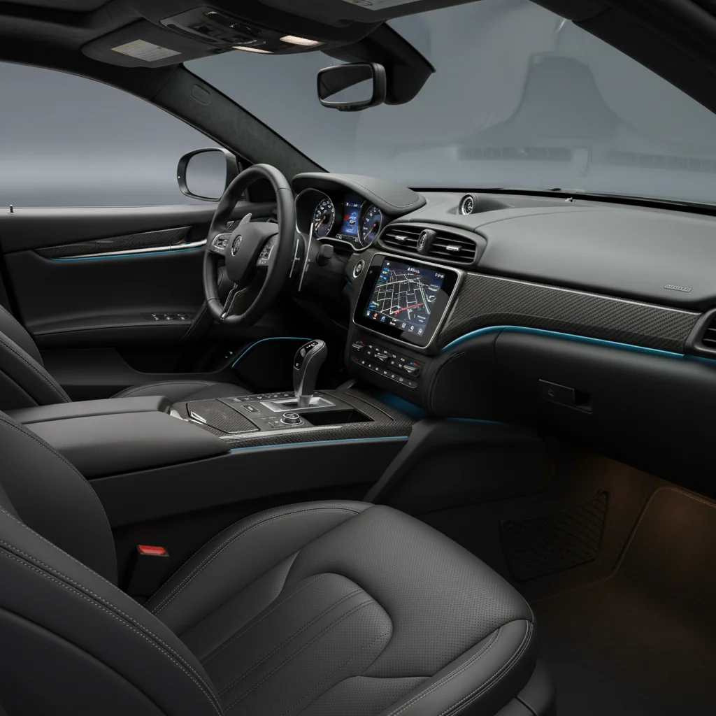 2026 Maserati Ghibli Trofeo Final interior - dashboard and cockpit view