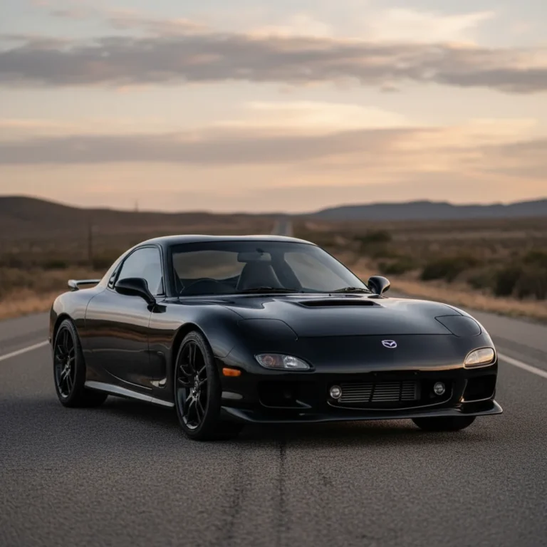 2028 Mazda RX-7 FD Revival exterior - front three quarter view