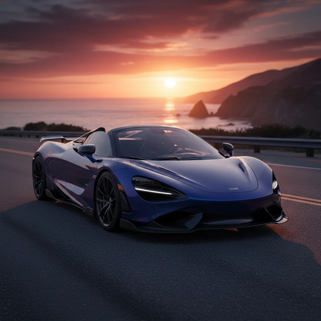 2027 McLaren 750S Spider X exterior - front three quarter view