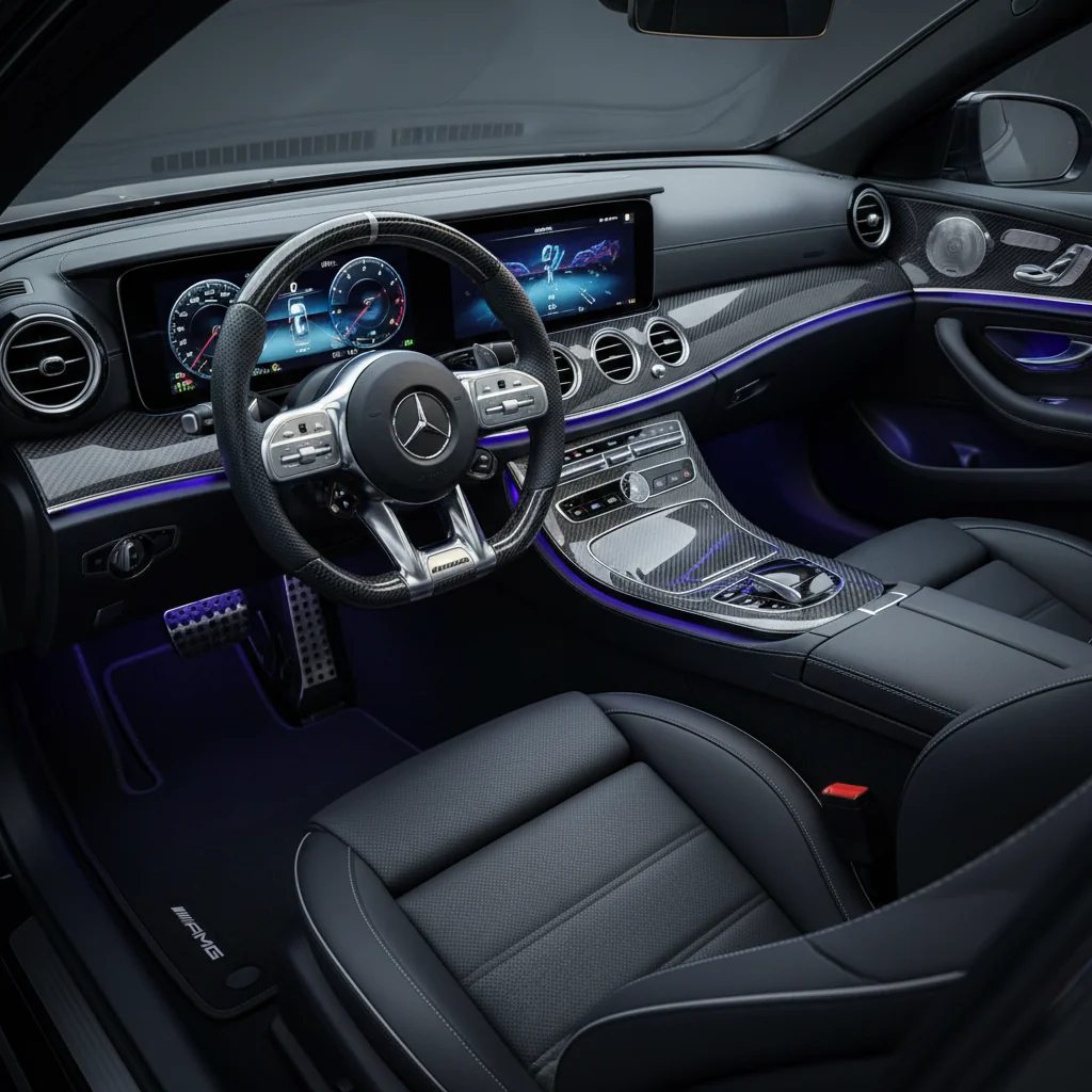 2026 Mercedes-AMG E63 S Final Edition interior - dashboard and cockpit view