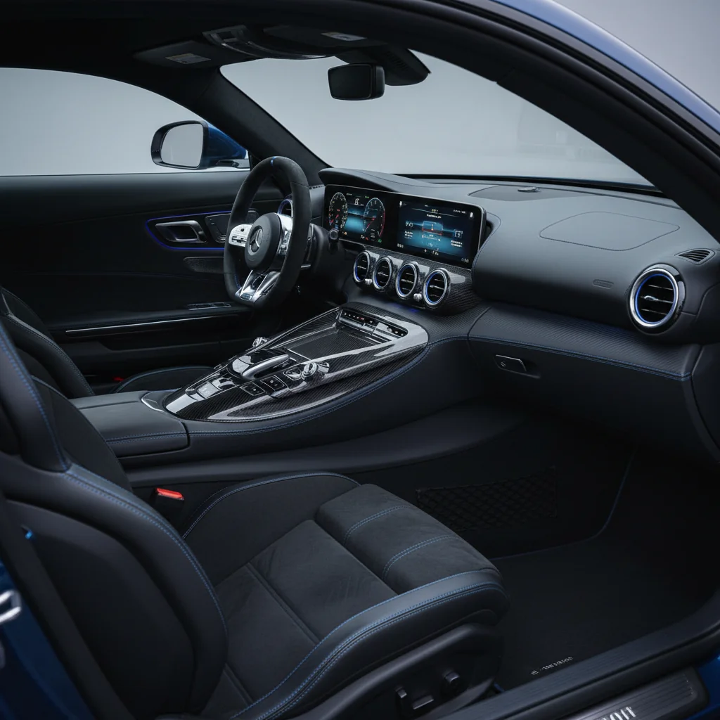 2027 Mercedes-AMG GT Black Series II interior - dashboard and cockpit view