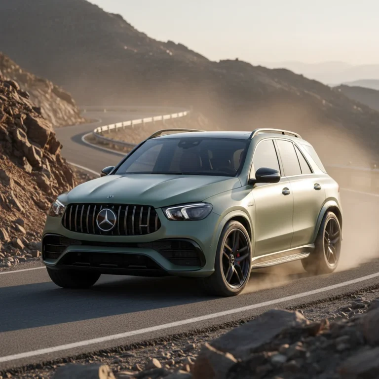 2027 Mercedes GLE 63 AMG Black Series exterior - front three quarter view