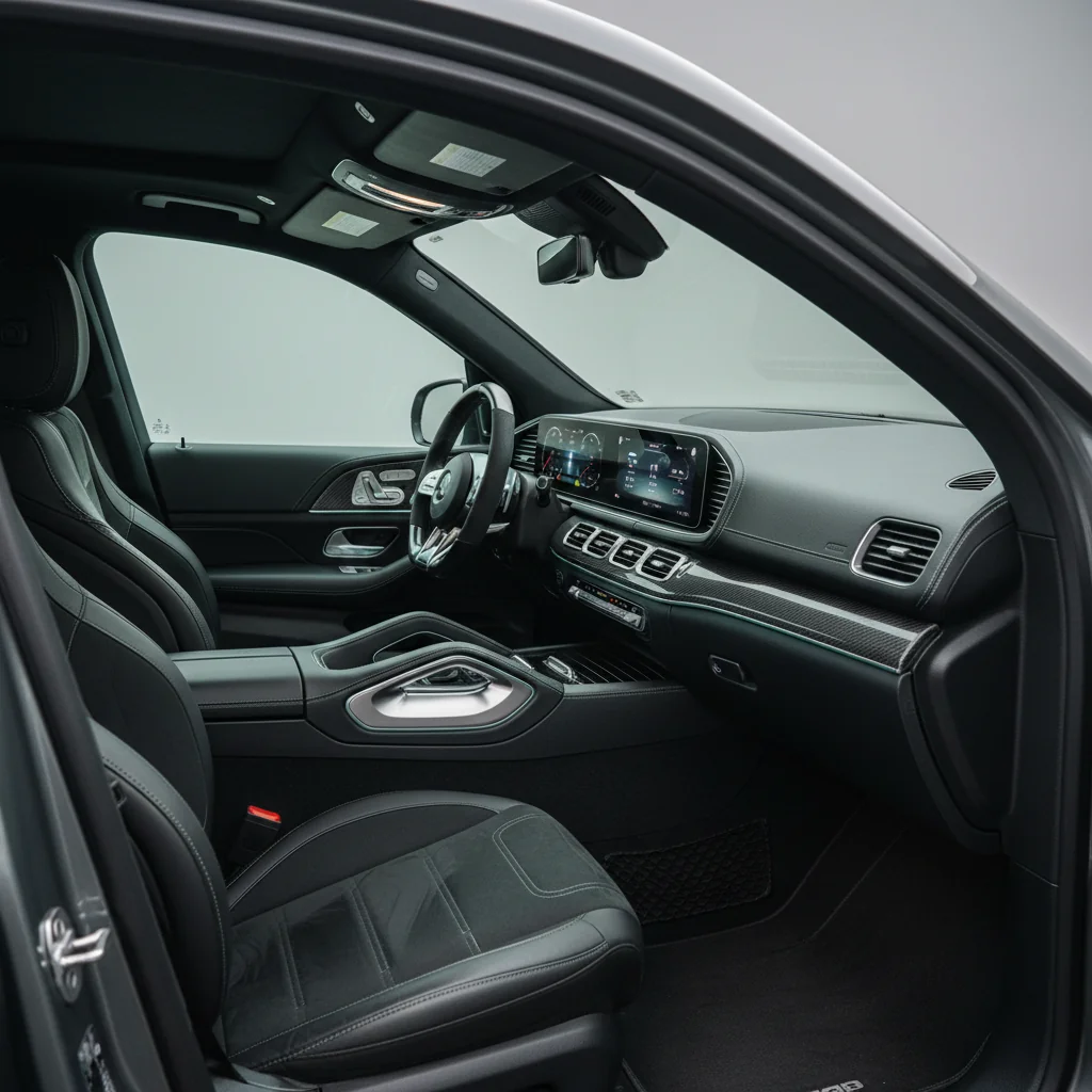 2027 Mercedes GLE 63 AMG Black Series interior - dashboard and cockpit view