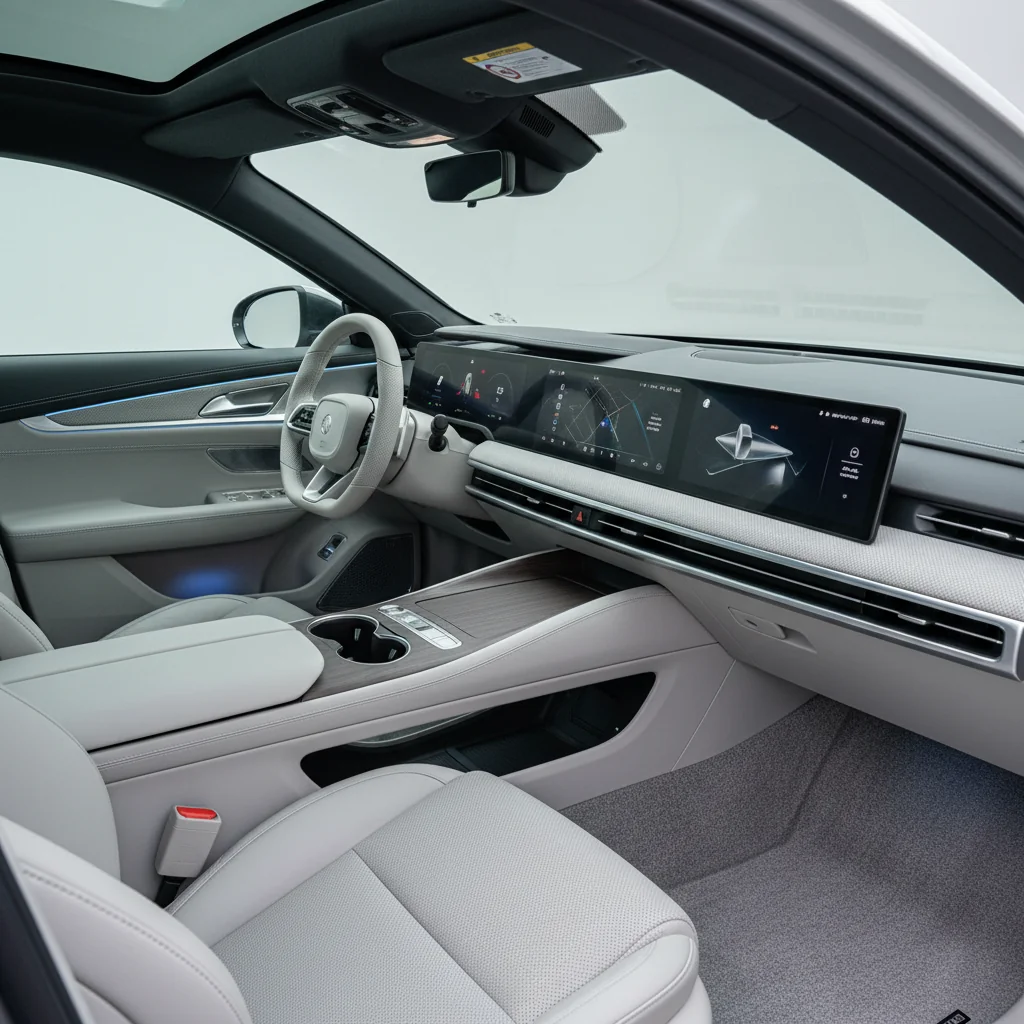 2027 NIO ET9 Performance interior - dashboard and cockpit view