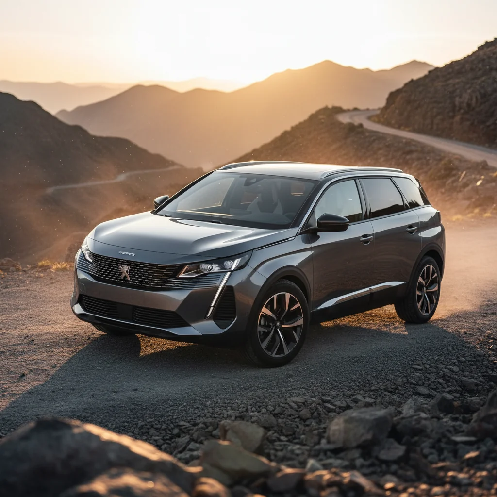 2027 Peugeot 5008 GT R exterior - front three quarter view