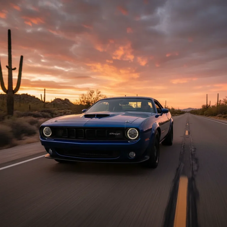 2028 Plymouth Barracuda Revival exterior - front three quarter view