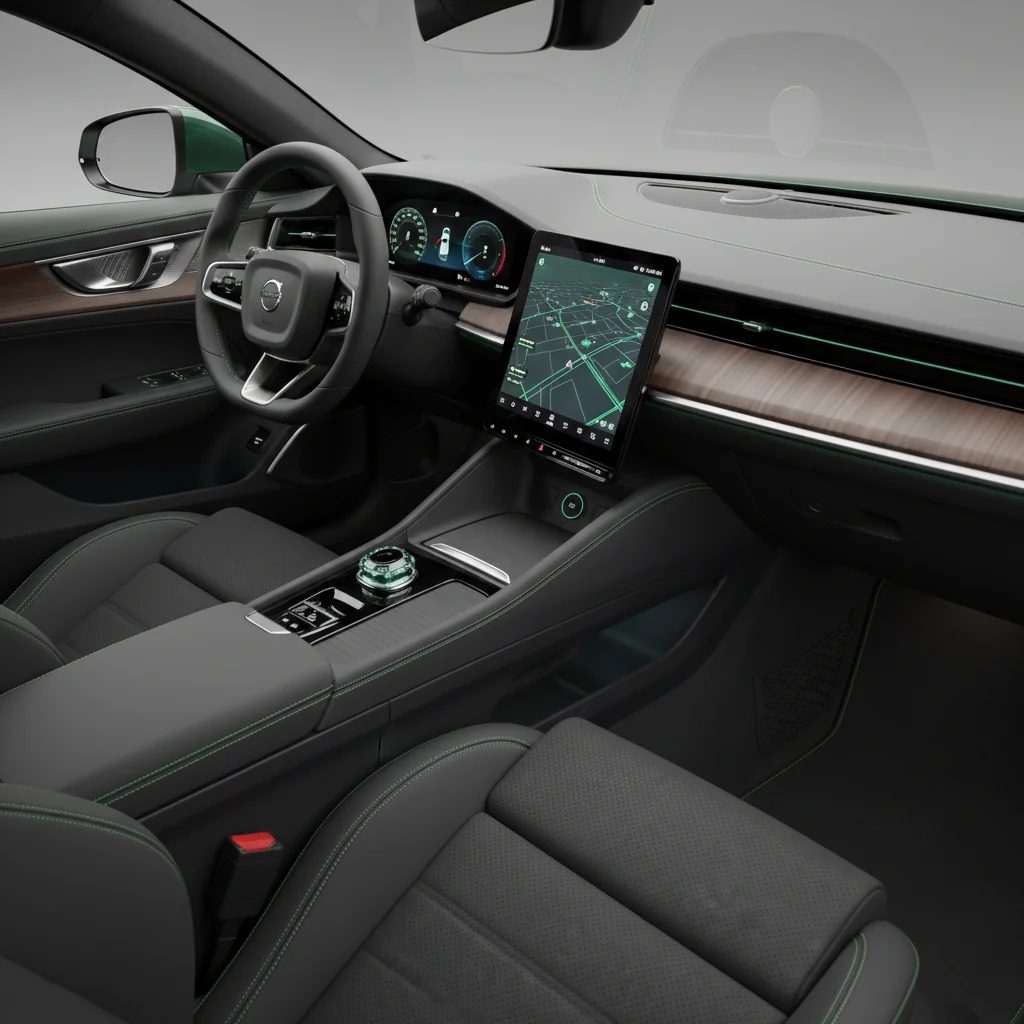 2026 Polestar 5 interior - dashboard and cockpit view