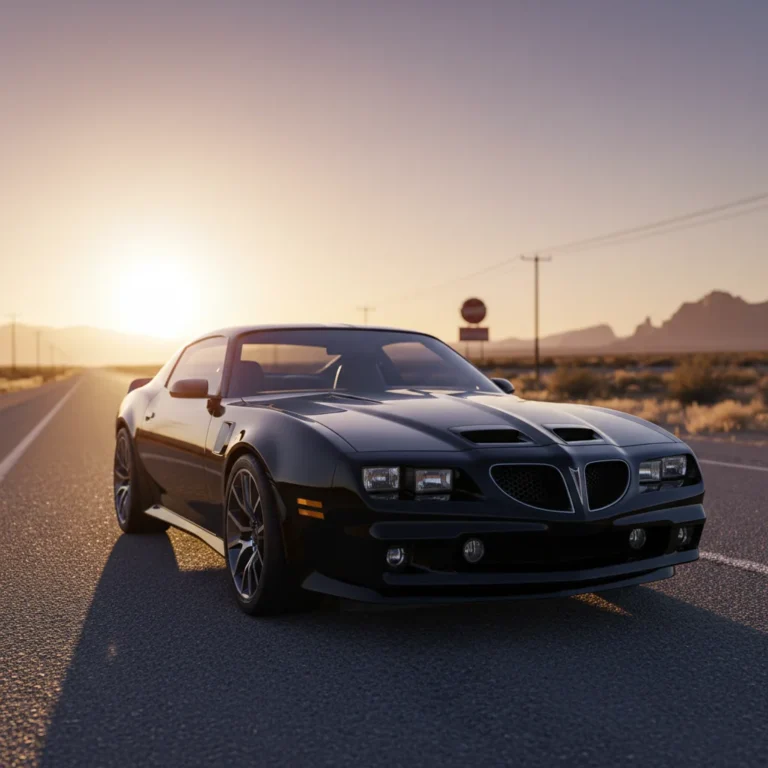 2028 Pontiac Firebird Trans Am 2028 exterior - front three quarter view