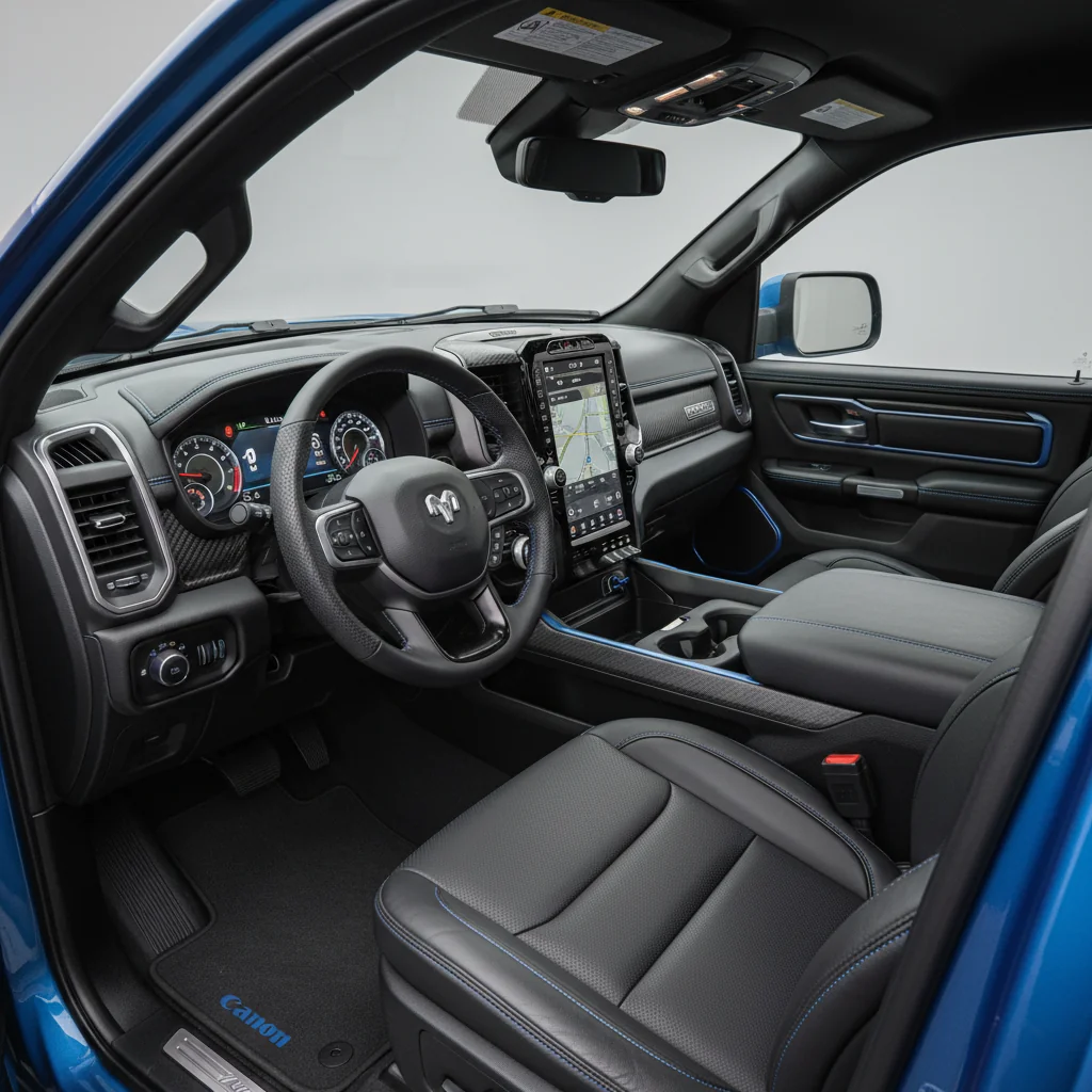 2027 RAM 1500 TRX Redeye interior - dashboard and cockpit view