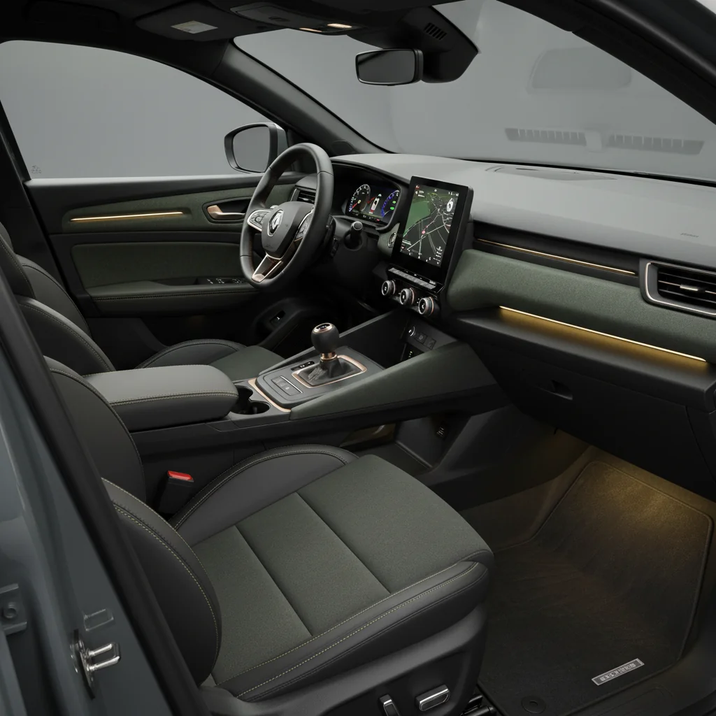 2027 Renault Austral RS interior - dashboard and cockpit view
