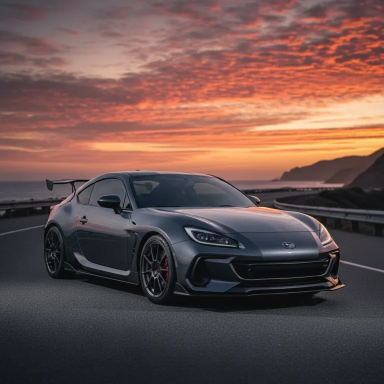 2027 Subaru BRZ STI tS exterior - front three quarter view