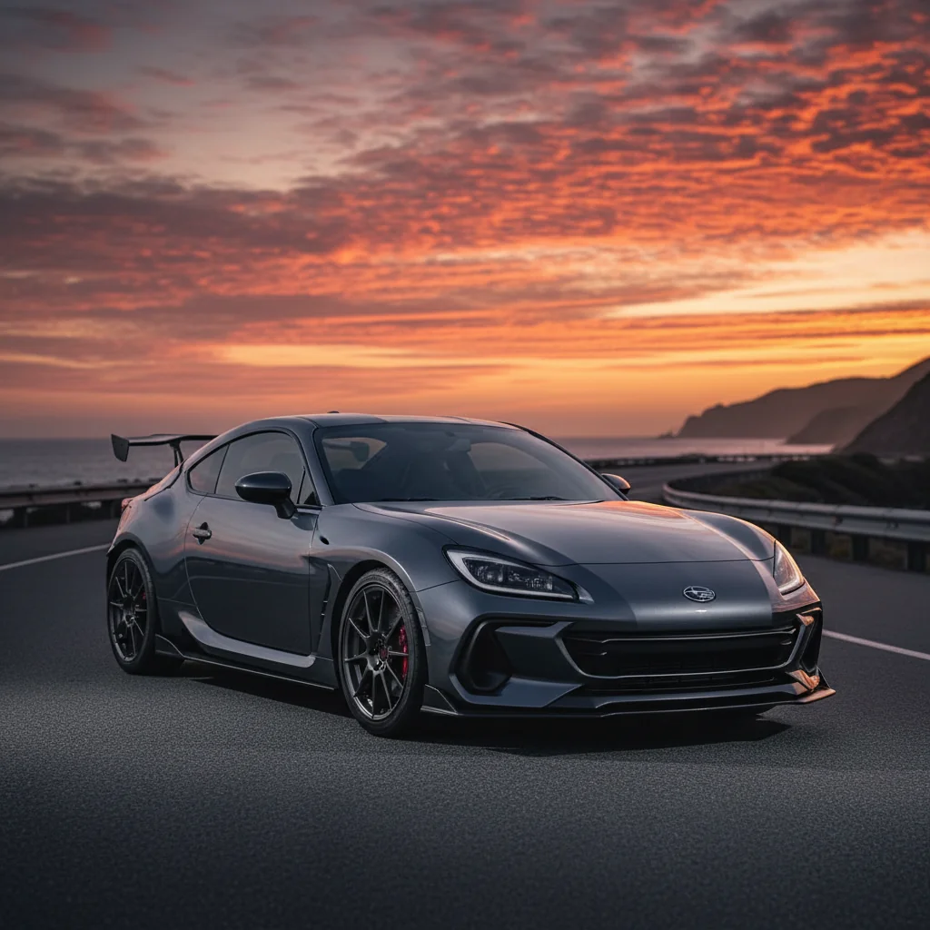 2027 Subaru BRZ STI tS exterior - front three quarter view