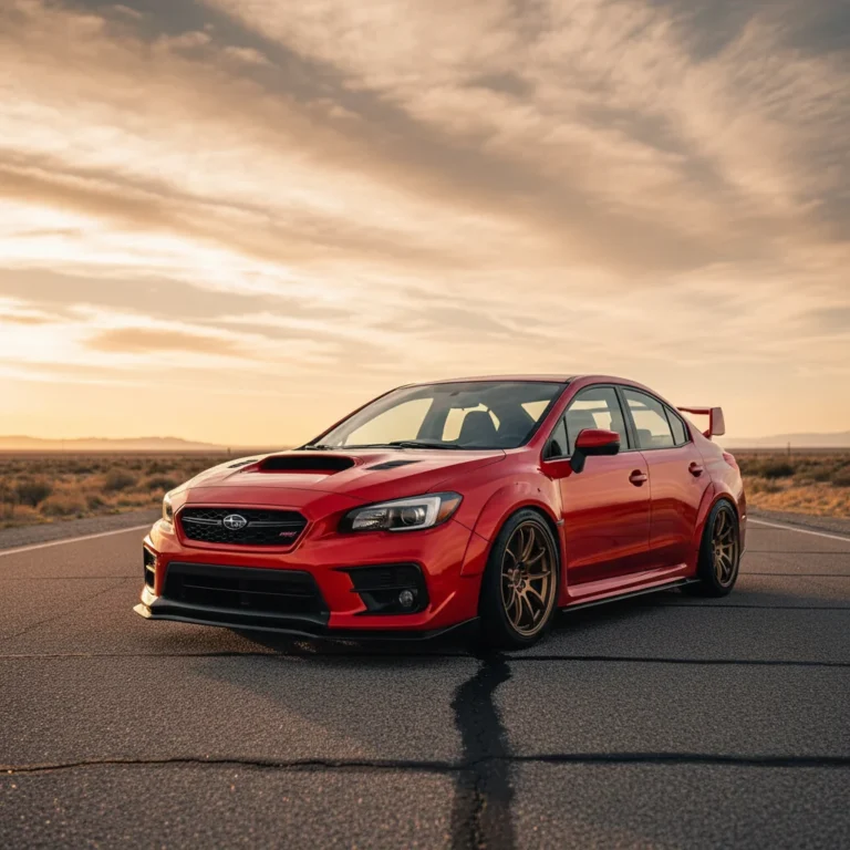 2028 Subaru Impreza WRX STI 2028 exterior - front three quarter view
