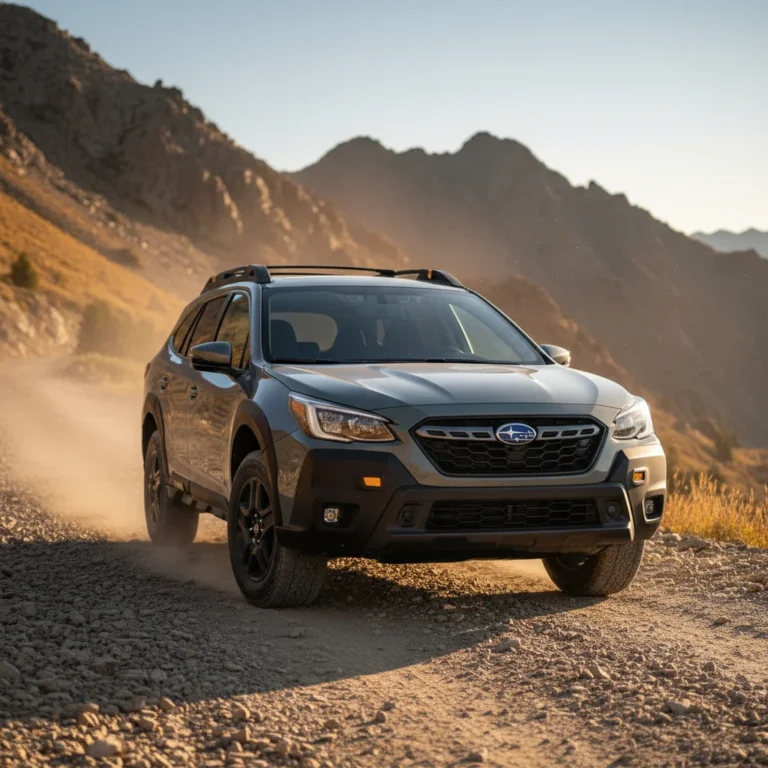 2027 Subaru Outback Wilderness XT exterior - front three quarter view