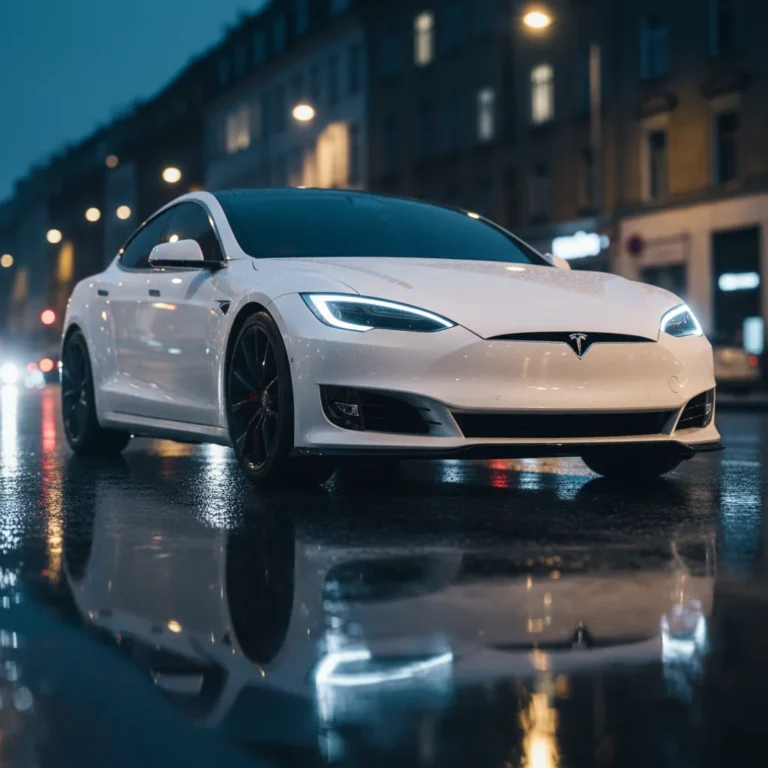 2027 Tesla Model S Plaid Plus exterior - front three quarter view
