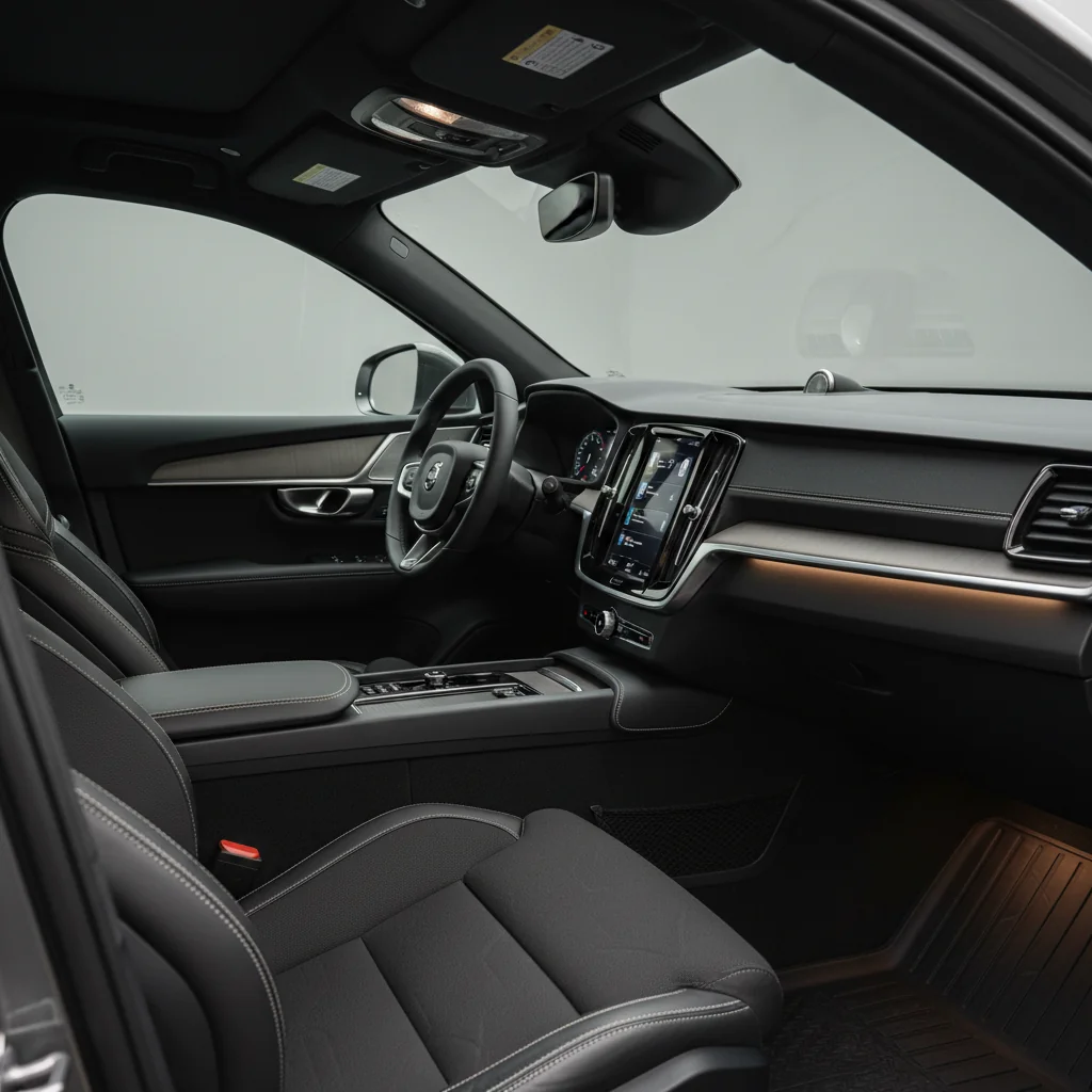 2027 Volvo EX90 Polestar Engineered interior - dashboard and cockpit view