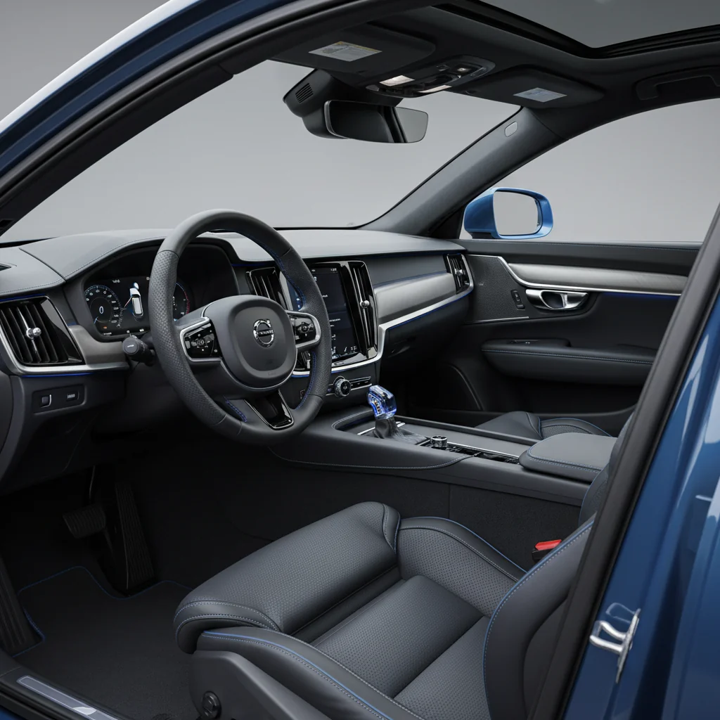 2027 Volvo S90 Polestar Engineered interior - dashboard and cockpit view