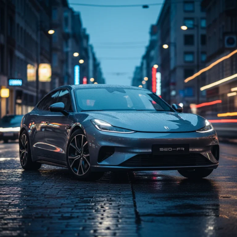 2027 Zeekr 001 FR exterior - front three quarter view